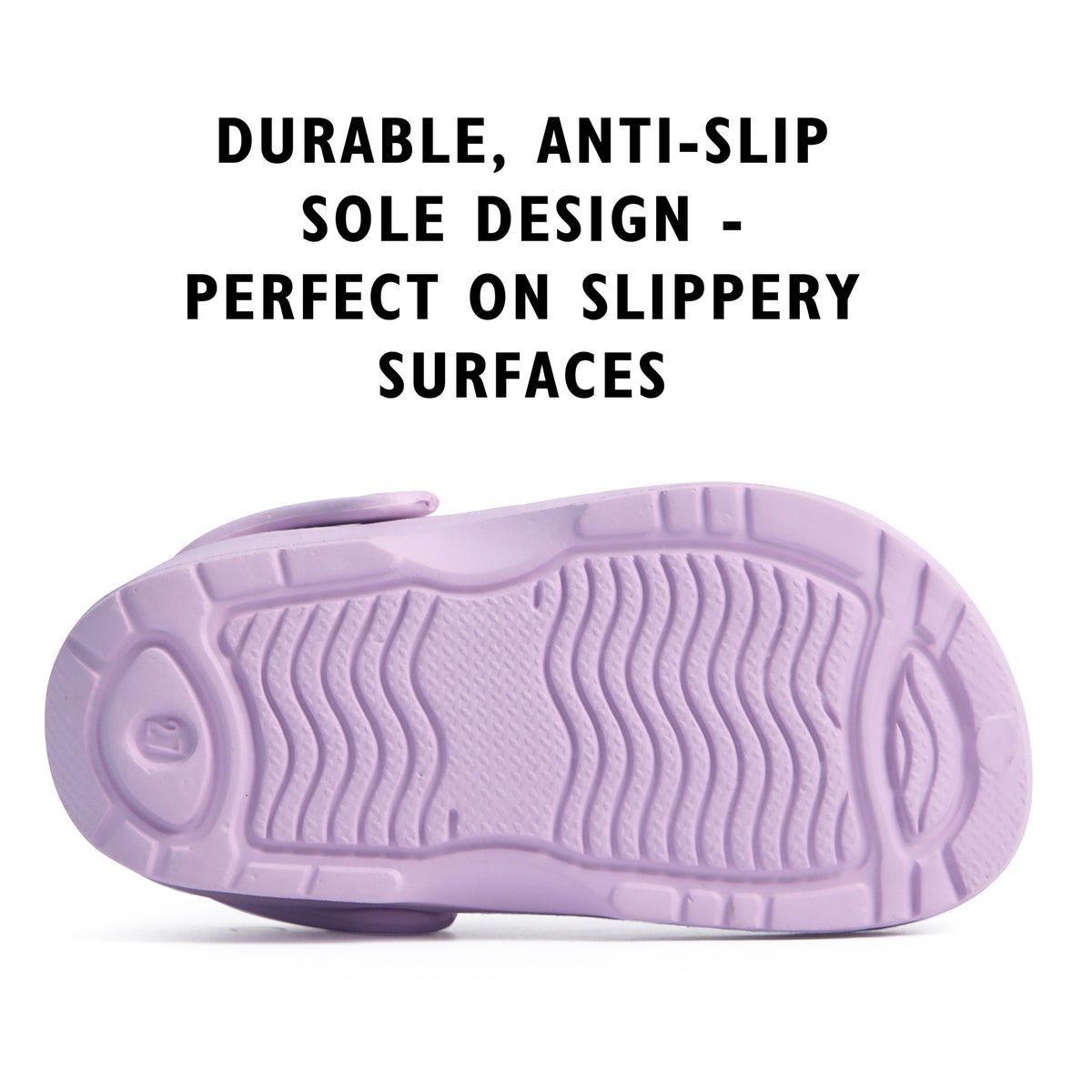 Girls Comfort Lilac Clogs