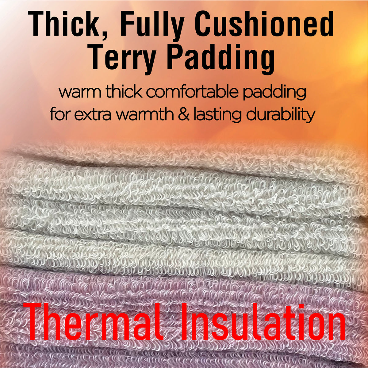 Womens 5 Pack Thermal Socks (Assorted)