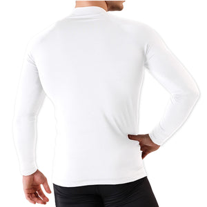 Mens Thermal Underwear High Neck Ivory
