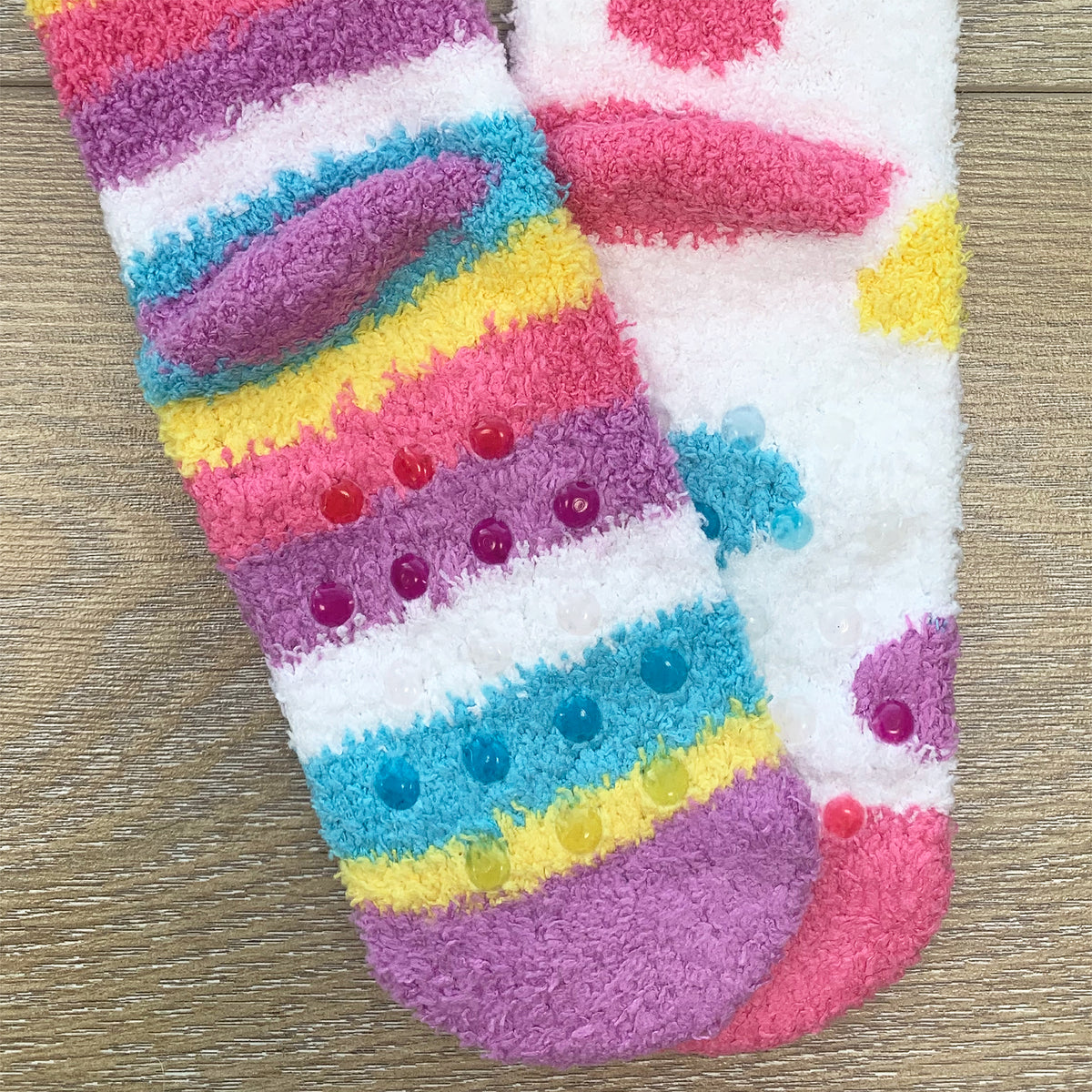 Girls Supersoft Fluffy Cosy Socks 3 Pack