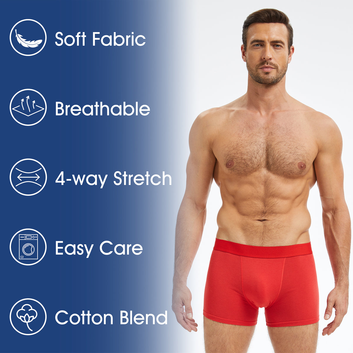 5PK Mens Trunk - TC