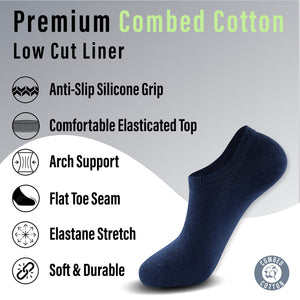 Mens 12pk Low Cut Assorted Trainer Socks