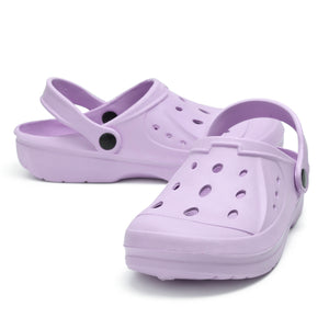 Womens Comfort Lilac Clogs