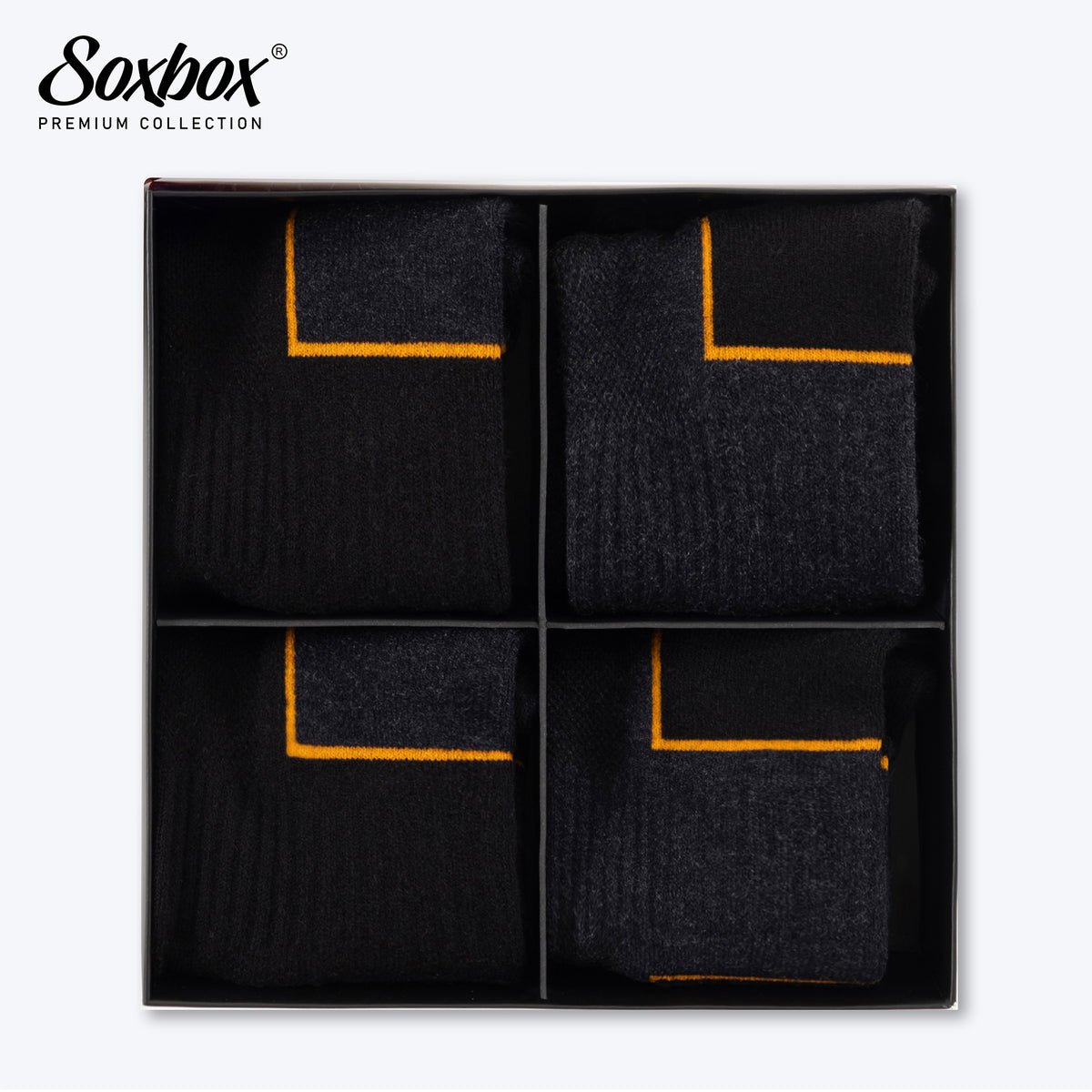 Mens 4PK Soxbox Assorted Thermal Sock
