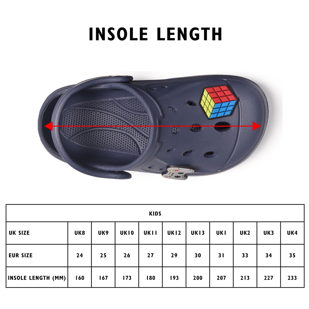 Boys Comfort Blue Clogs