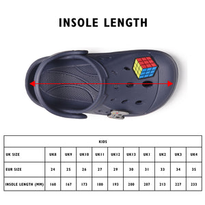 Boys Comfort Blue Clogs