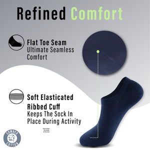 Mens 12pk Low Cut Assorted Trainer Socks