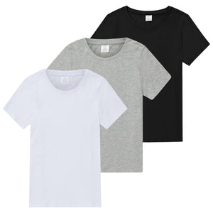 Womens 3 Pack T- Shirt Assorted 1