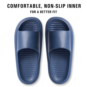 Mens Anti-Slip Adult Sliders (Navy)
