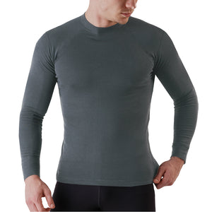 Mens Thermal Underwear High Neck Slate Grey