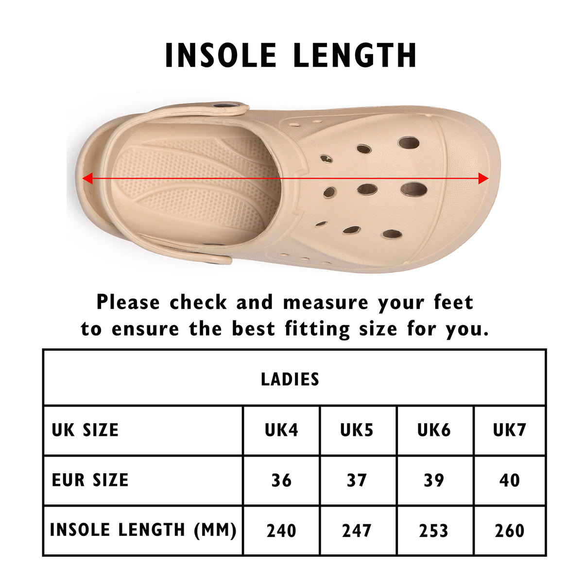 Womens Beige Clogs