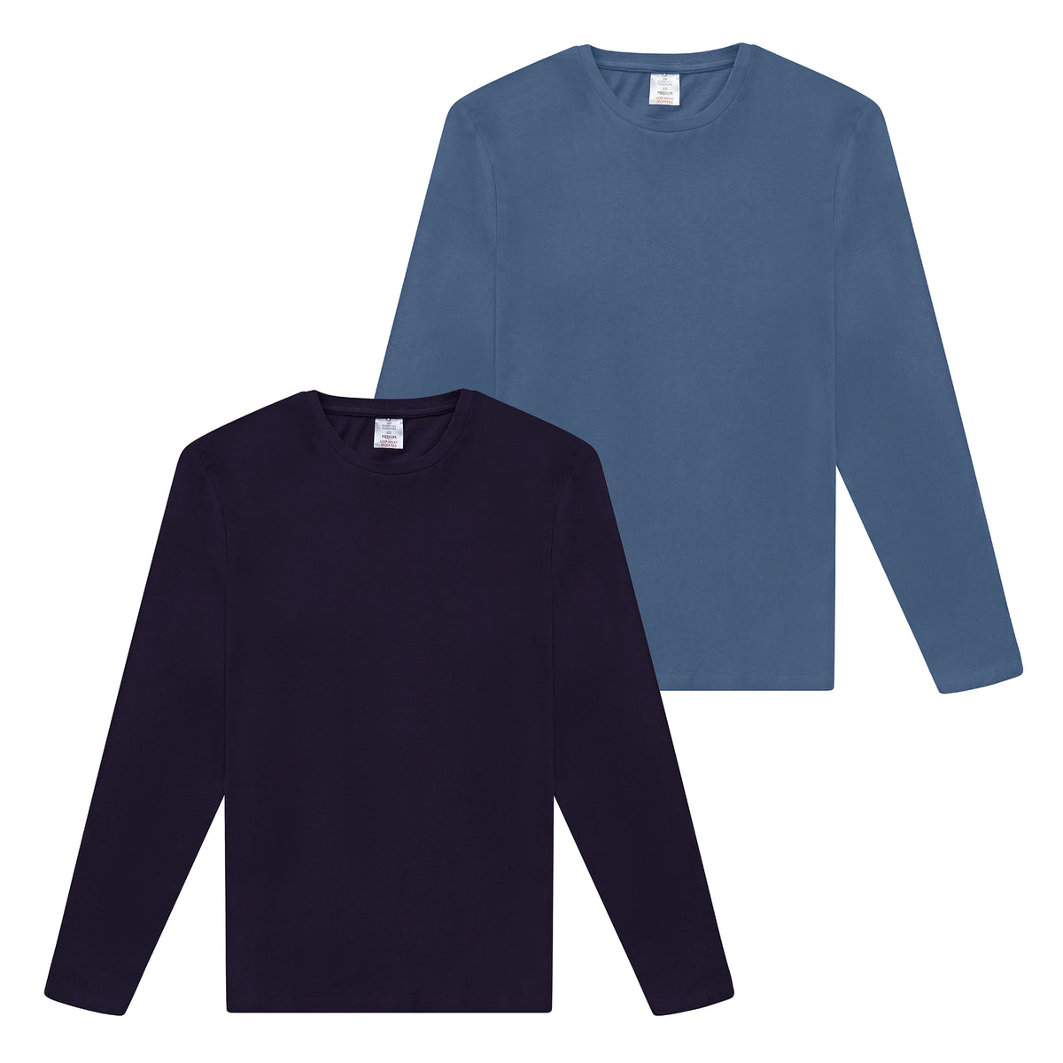 Mens 2pk Long Sleeve T-Shirt