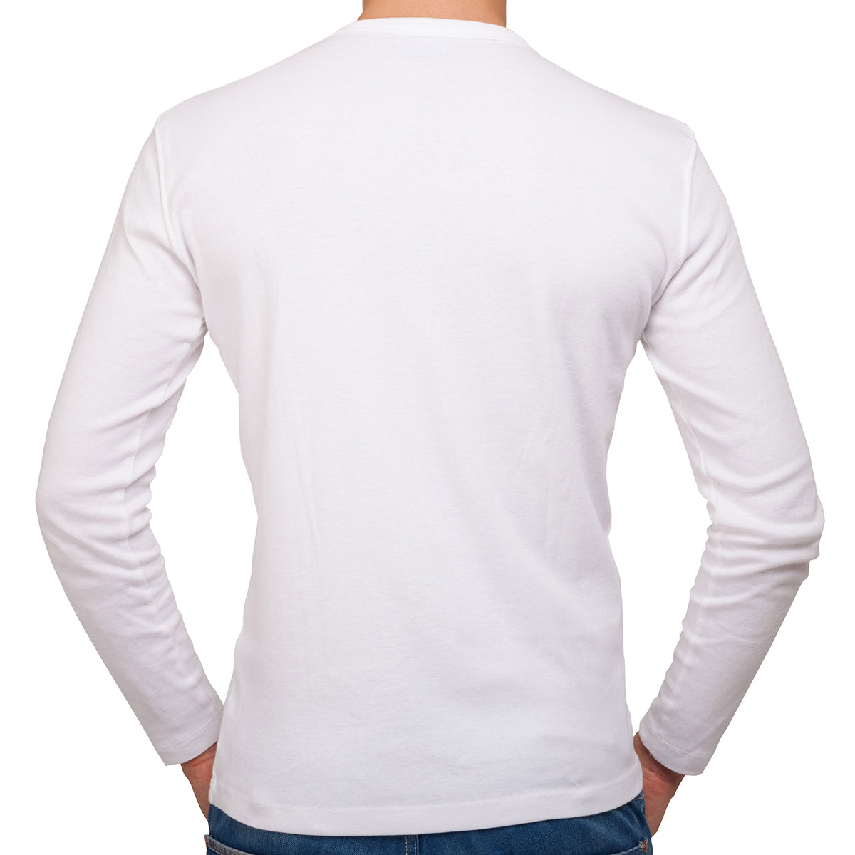 Mens Thermal Underwear Long Sleeve Top Ivory
