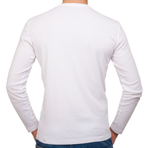Mens Thermal Underwear Long Sleeve Top Ivory