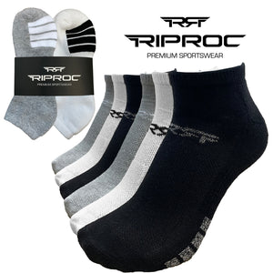Mens 6PK Low Cut Assorted Sports Socks