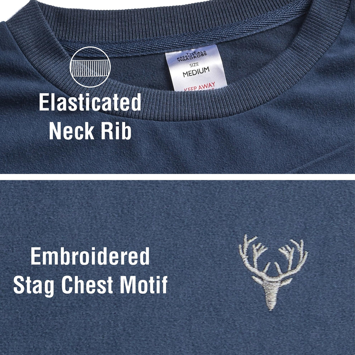 Mens Blue Checked Pyjama Set