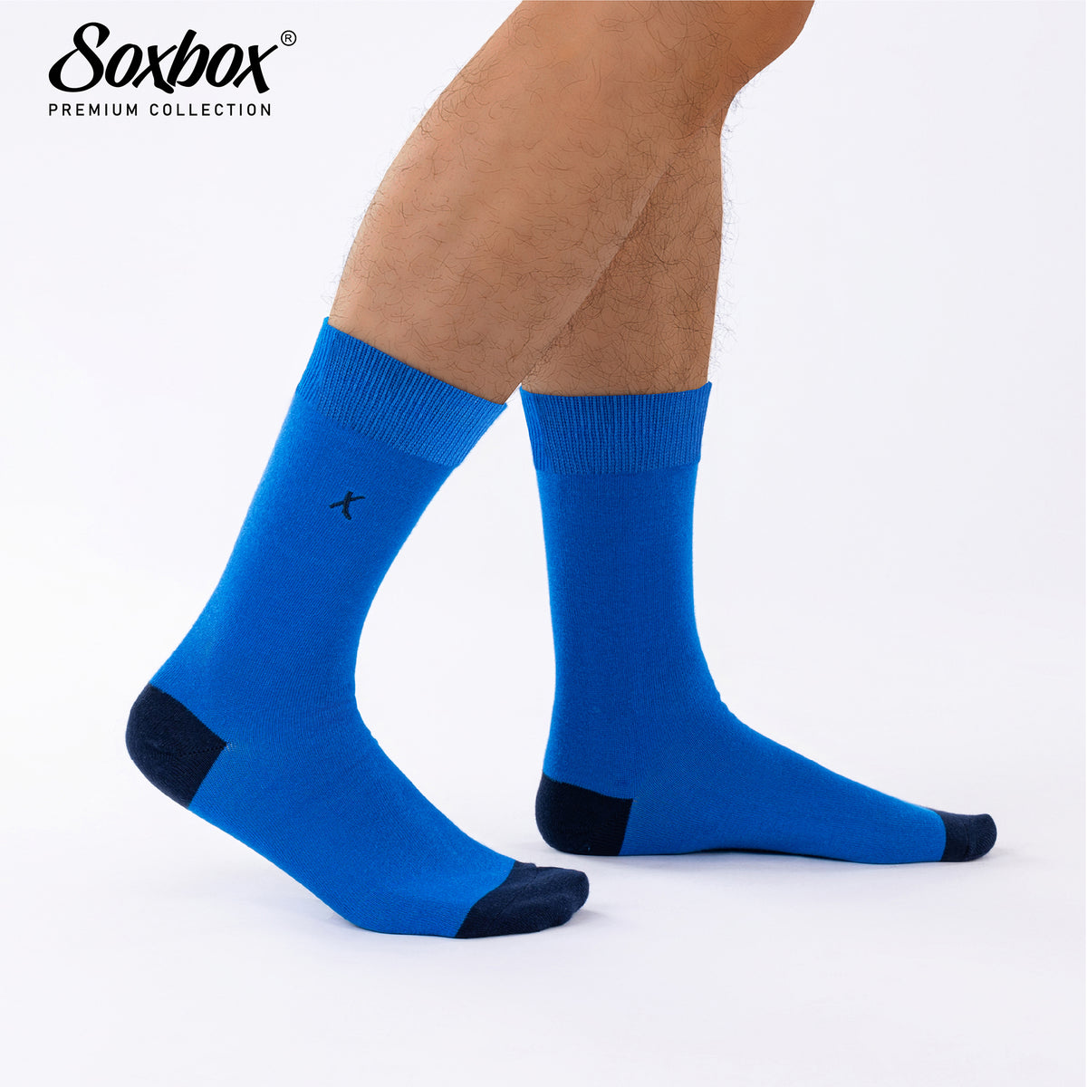 Mens 12PK Bright Embroidery Socks - Soxbox