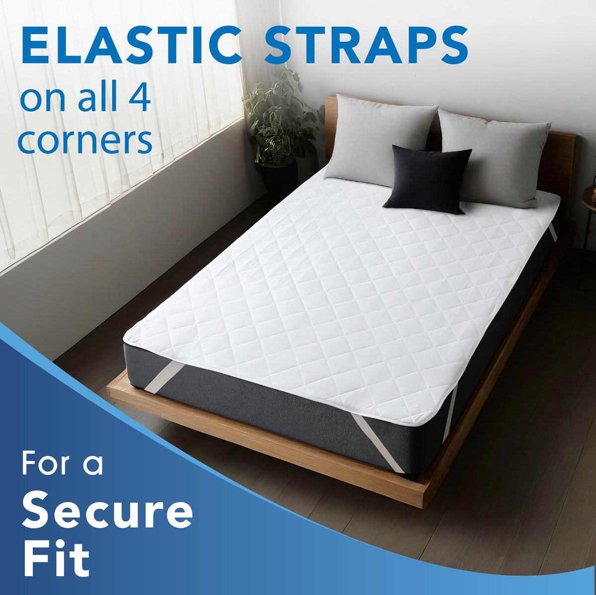 WaterProof Mattress Protector With strap