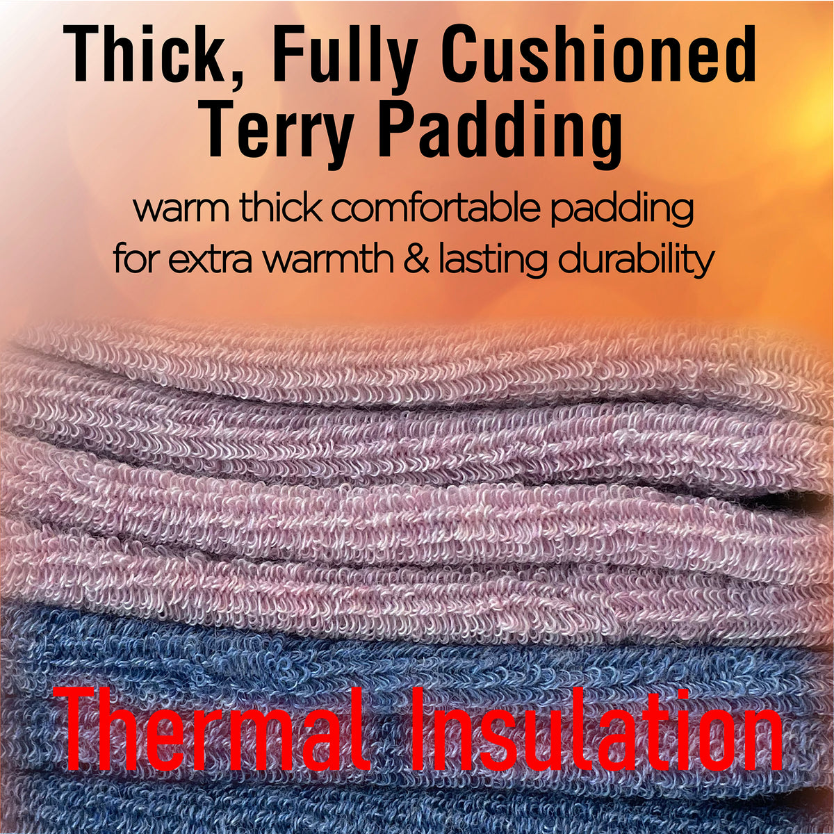 Girls 6pk Thermal Breathable Assorted Socks