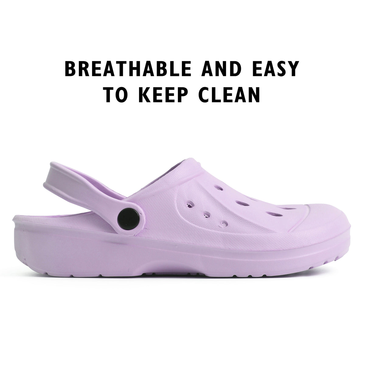 Womens Comfort Lilac Clogs