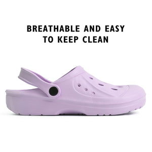 Womens Comfort Lilac Clogs