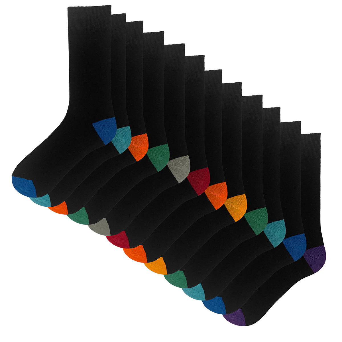 Mens 12PK cosy Cotton Socks