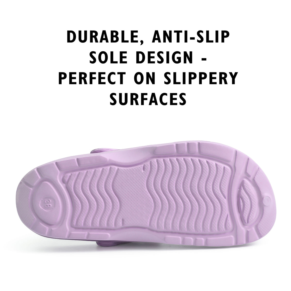 Womens Comfort Lilac Clogs