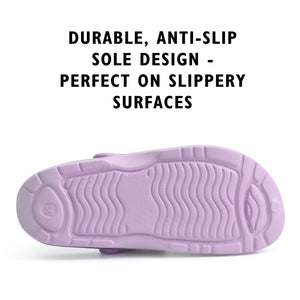 Womens Comfort Lilac Clogs