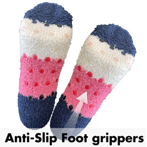 Ladies TEW 6 Pack Cosy Socks