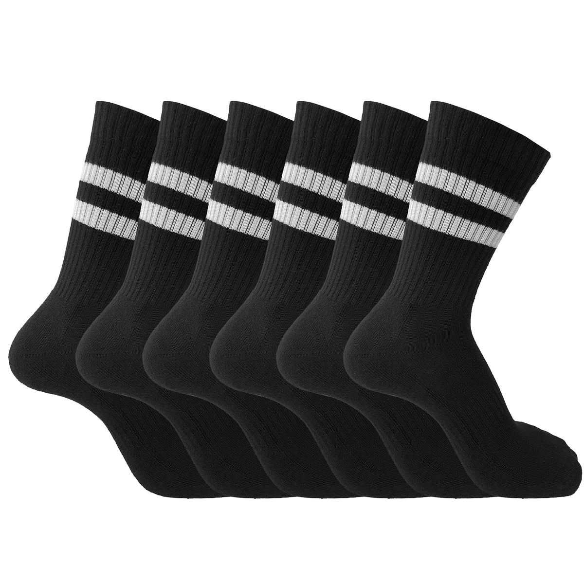 Mens Sports Ankle Socks Black