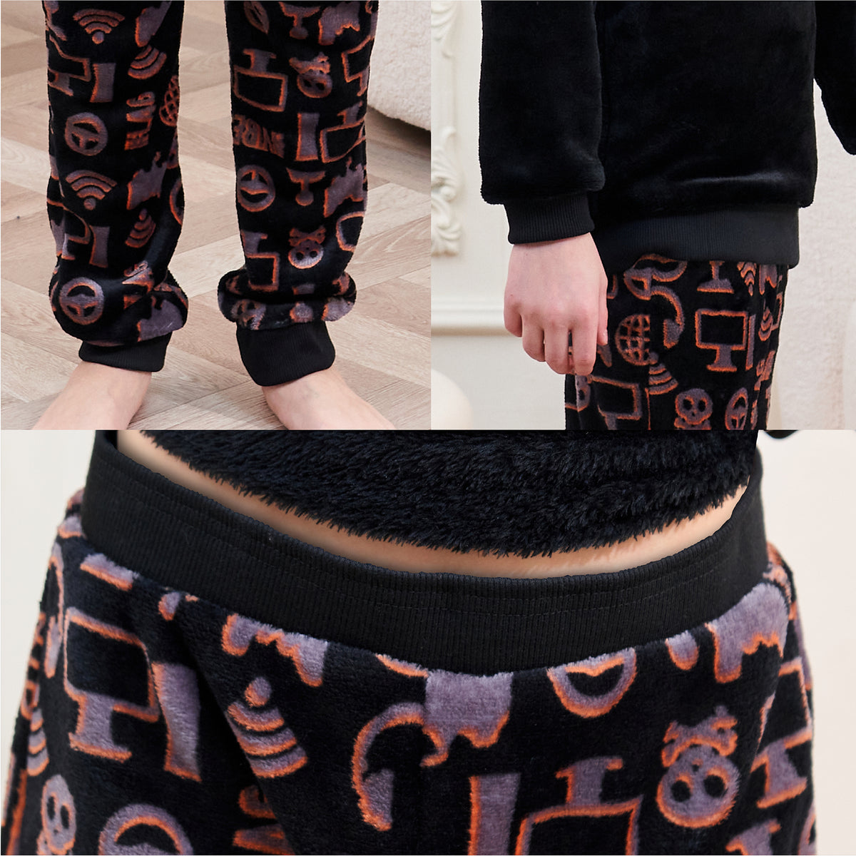Boys Fleece Gaming Mode Pyjamas