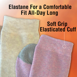 Womens 5 Pack Thermal Socks (Assorted)