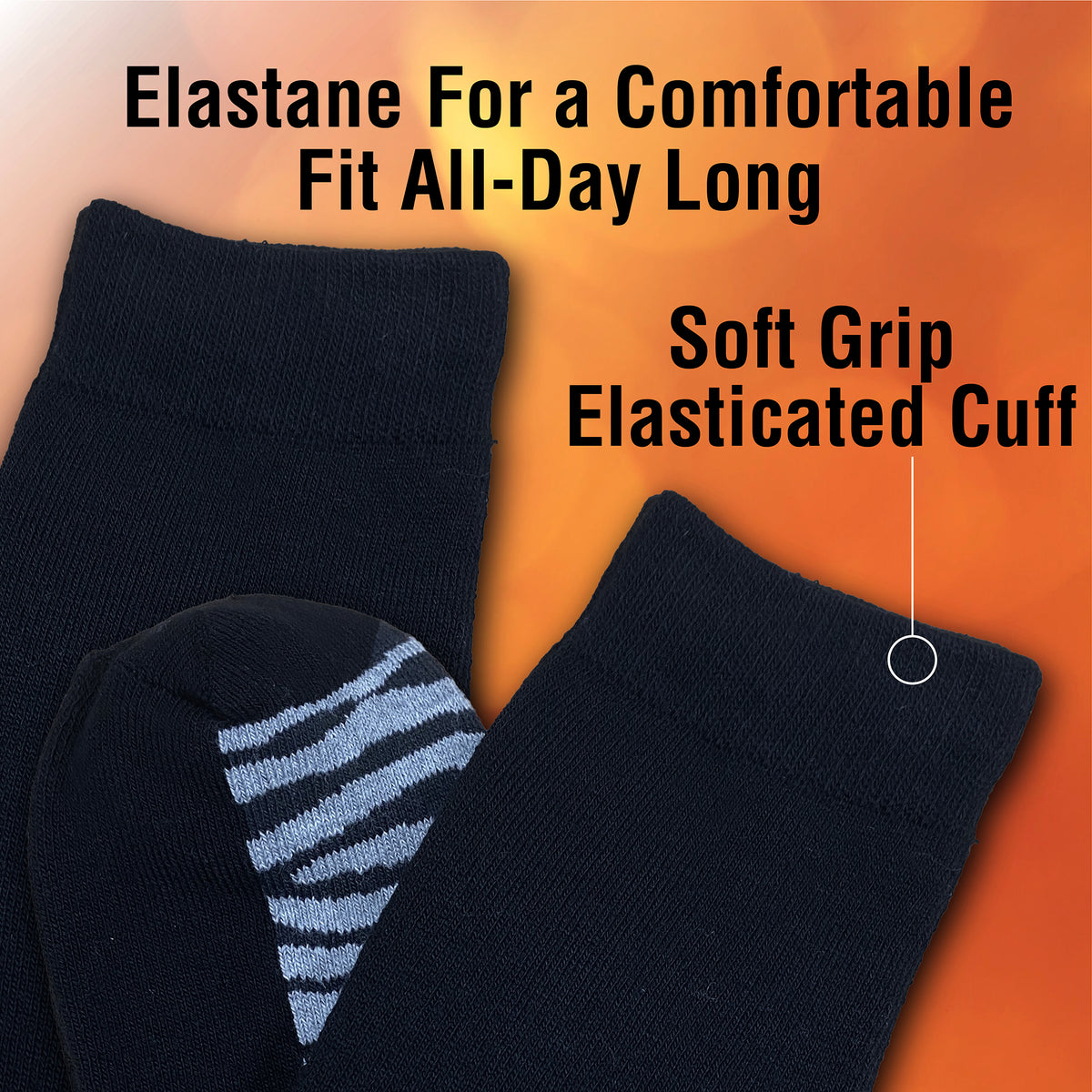 Womens 5 Pack Thermal Socks (Animal Footbed)