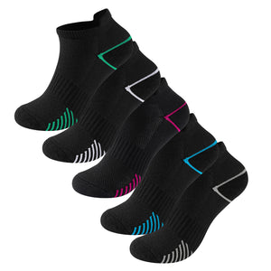 Ladies Trainer Liner Sports Socks Black