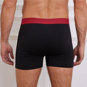 12PK Mens Boxer Black