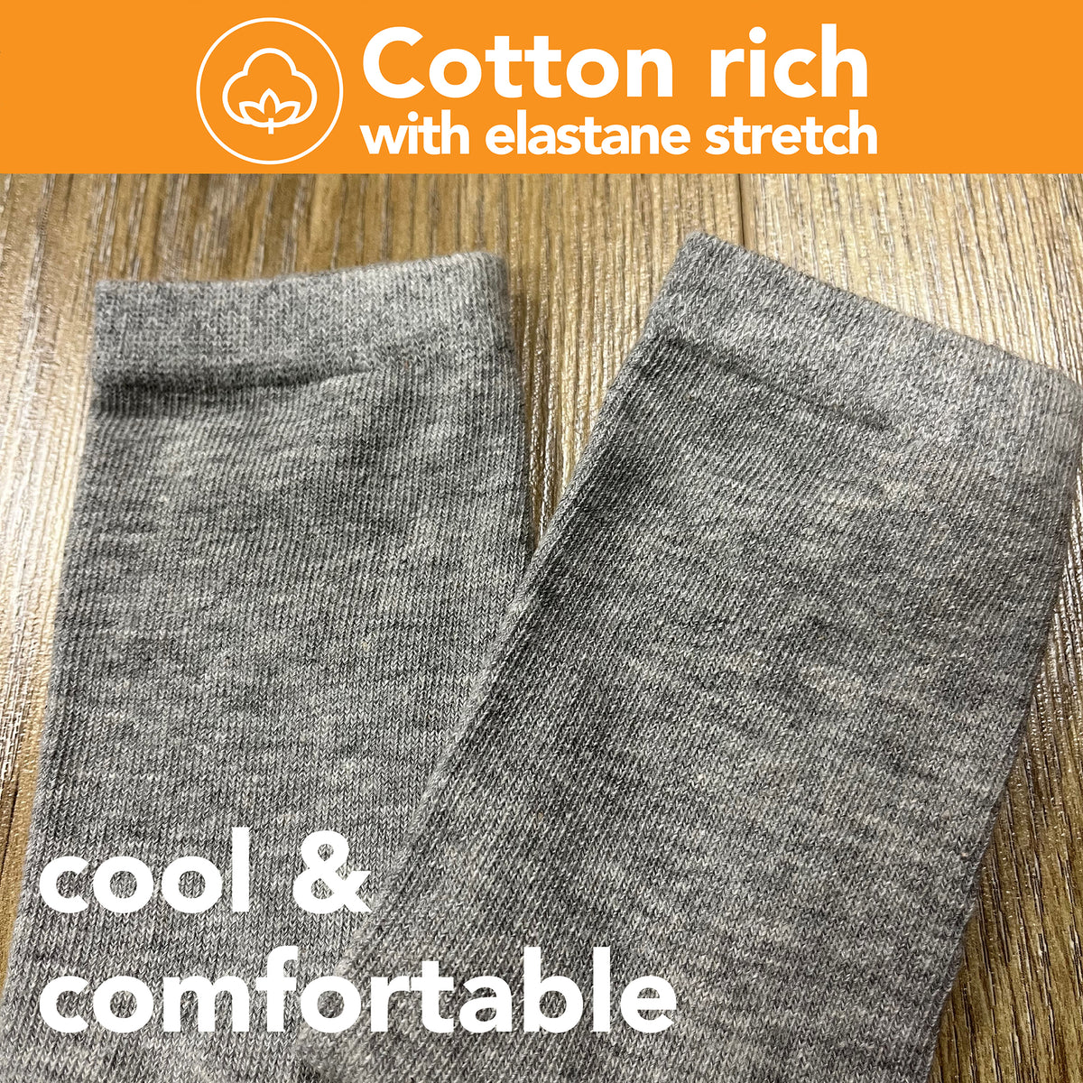 Grey socks 8 pack
