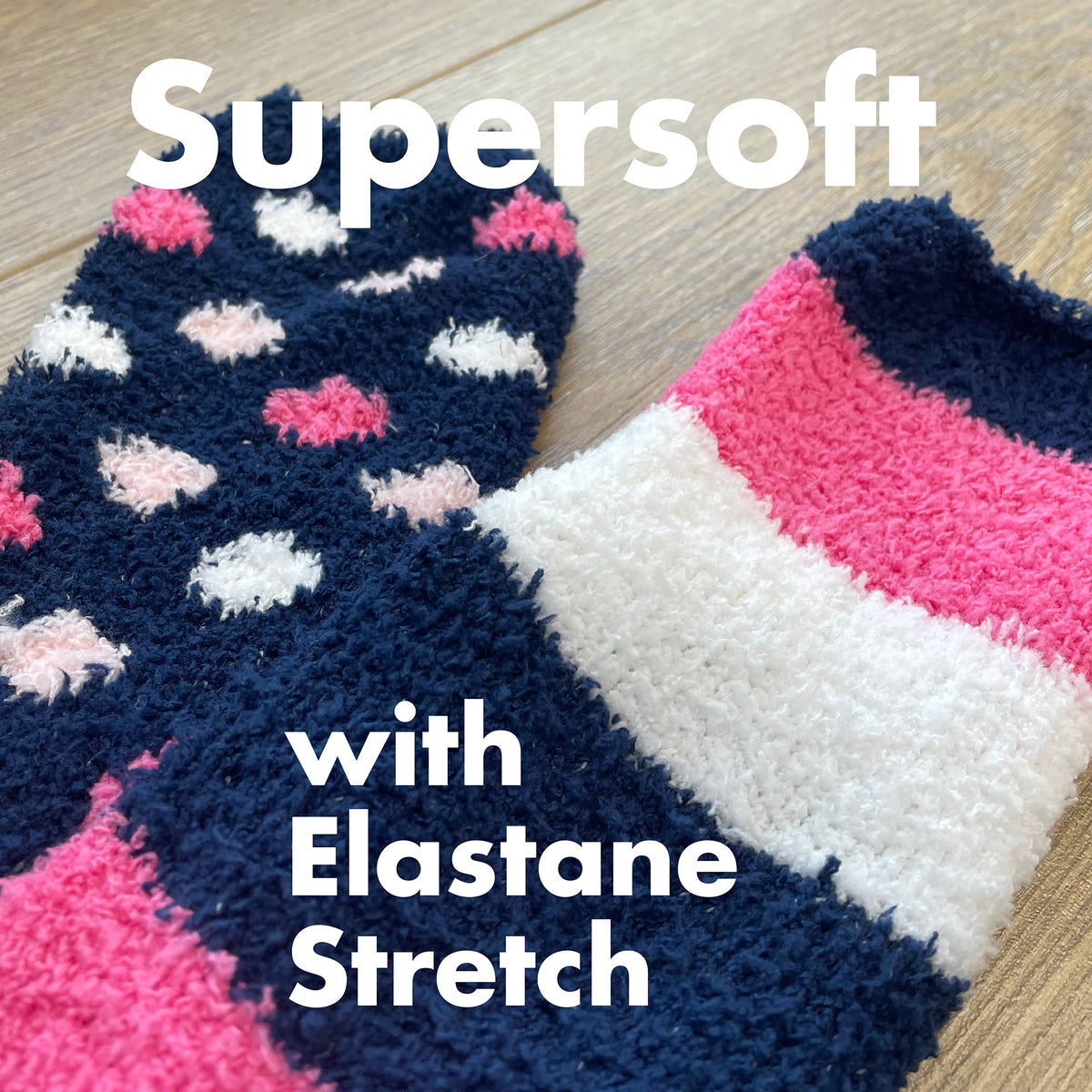 Ladies TEW 6 Pack Cosy Socks