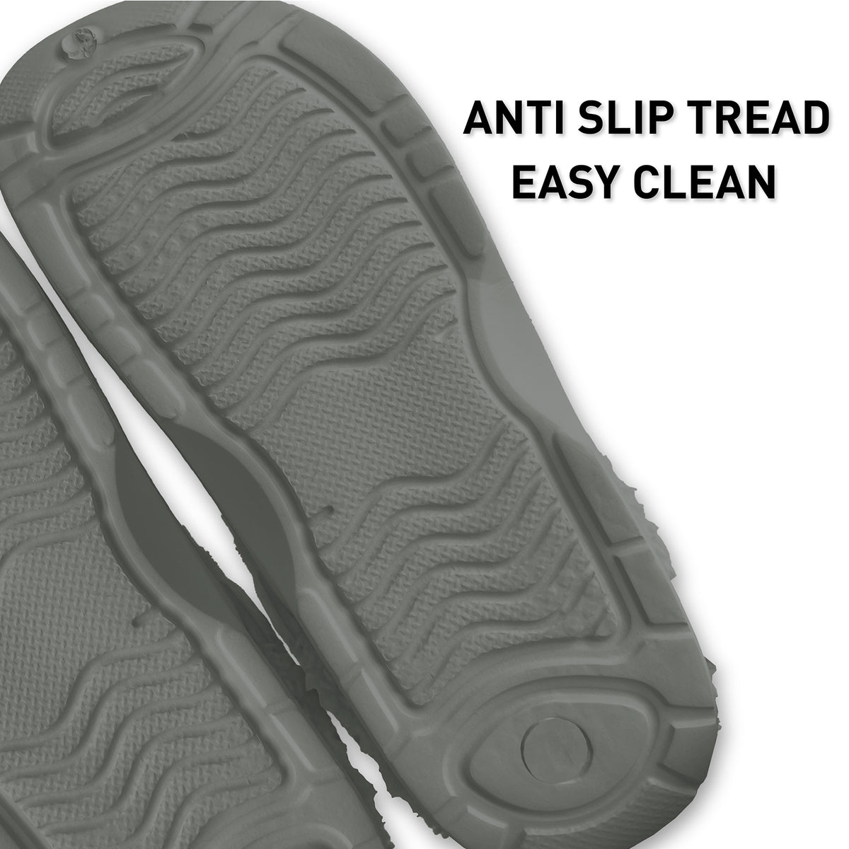 Mens Fleece Lined Clogs navy