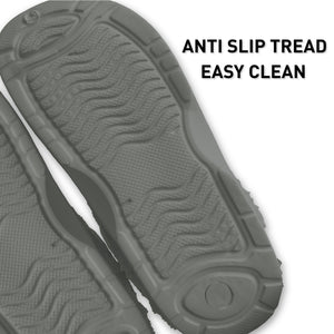 Mens Fleece Lined Clogs navy