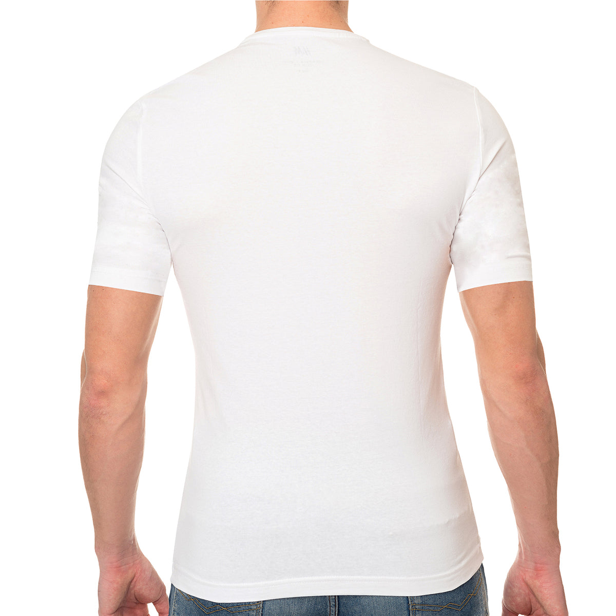 Mens Thermal Underwear Short Sleeve Top Ivory