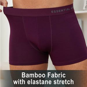 6PK Mens Boxer Premium Bamboo Assorted