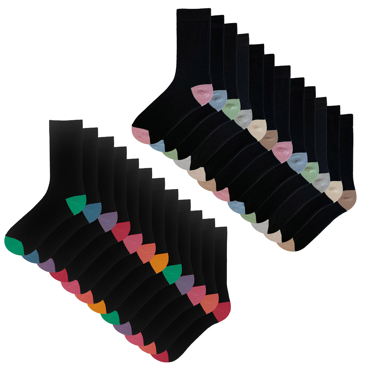 Womens 12 PK Breatheable Anckle Socks