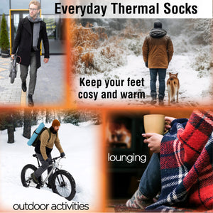 Mens 5 Pack Thermal Socks (Assorted)