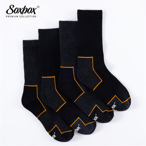 Mens 4PK Soxbox Assorted Thermal Sock