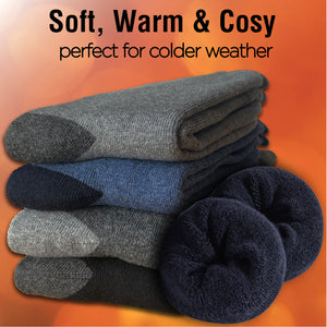 Mens 5 Pack Thermal Socks (Assorted)