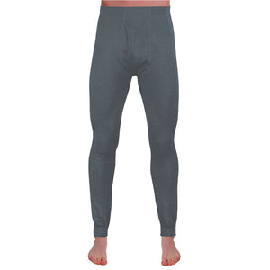 Mens Thermal Underwear Long John Slate Grey
