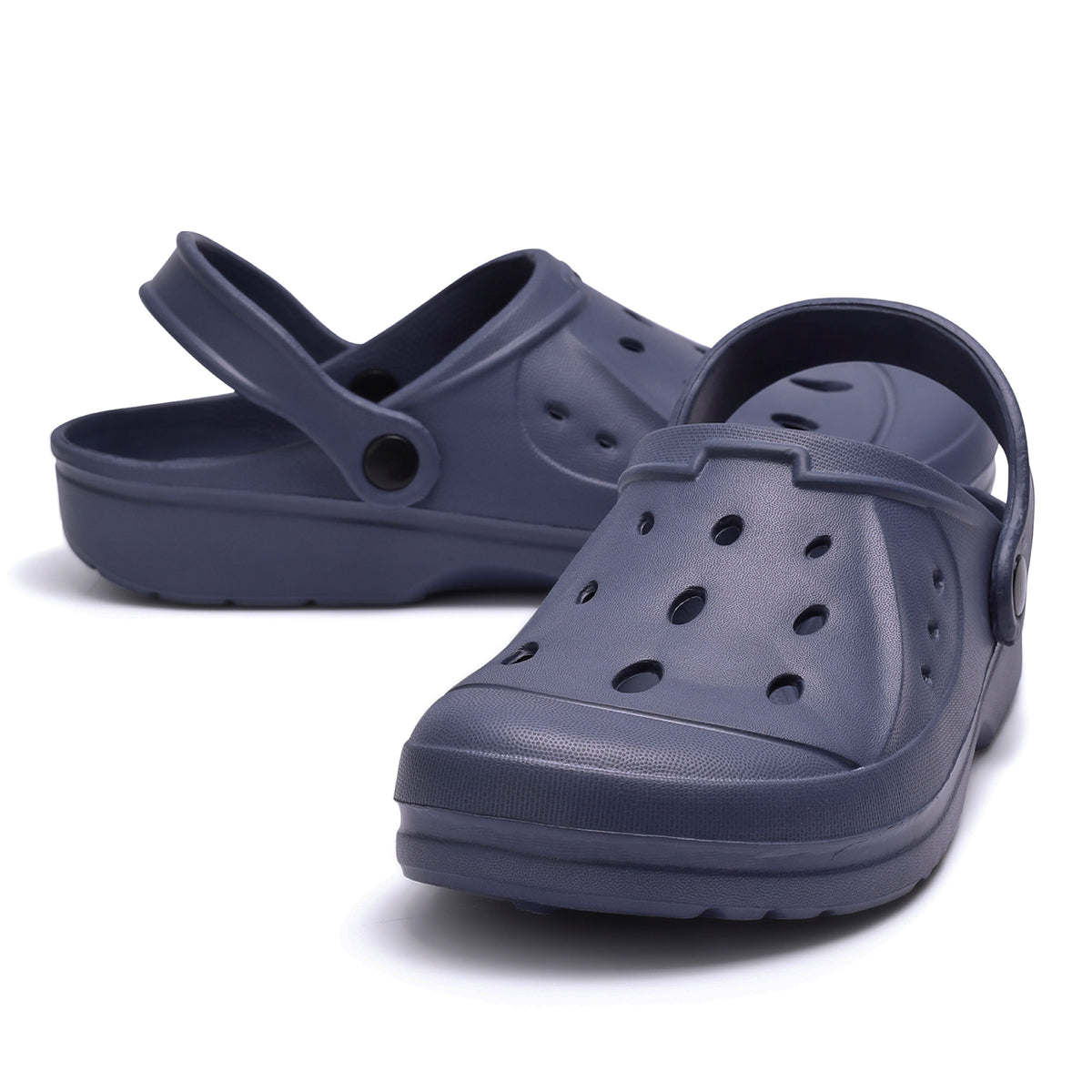 Mens Comfort Navy Clogs