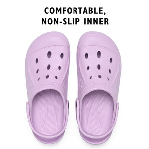 Womens Comfort Lilac Clogs