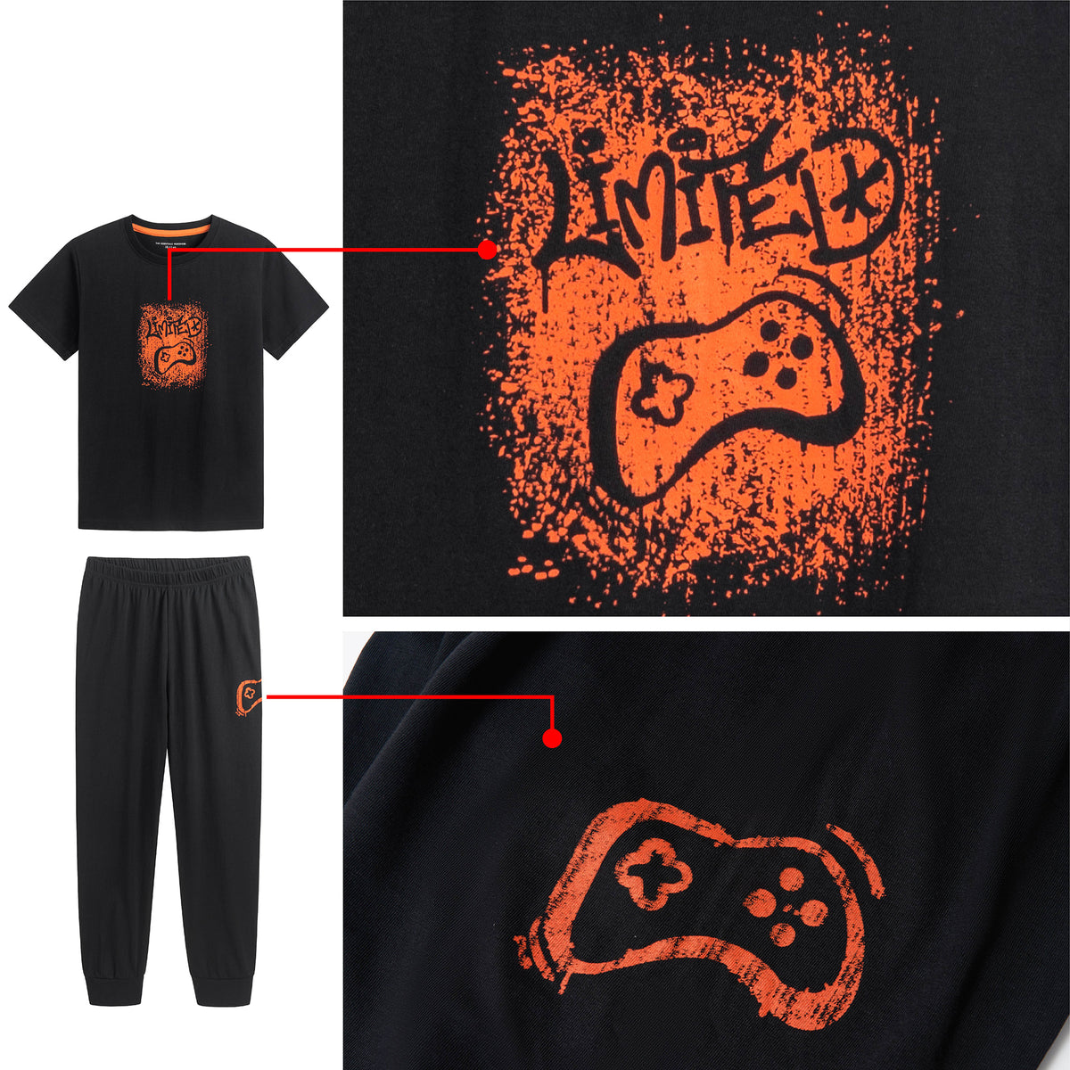 Boys 3PK SS Mission Long Pyjamas