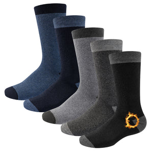 Mens 5 Pack Thermal Socks (Assorted)